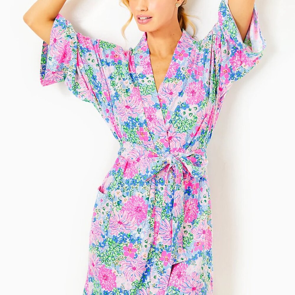 NWT Lilly Pulitzer Elaine Knit Robe